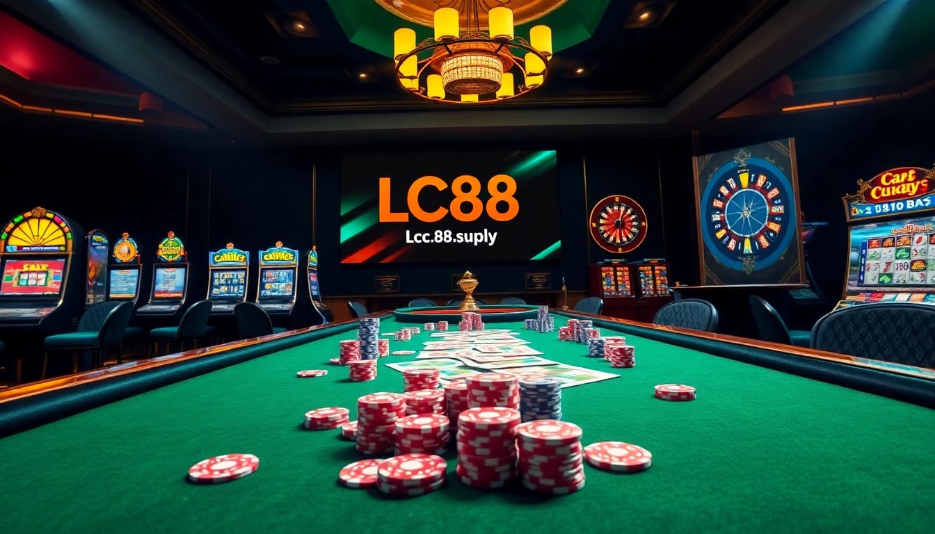 Experience high-stakes gambling excitement at https://lc88.supply/ with vibrant casino visuals.