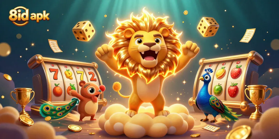 Play exciting games like slots and jackpots with 8id apk, vibrant visuals and dynamic fun.