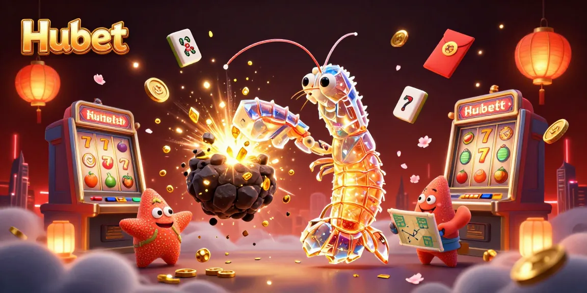 Engage with Hubet's thrilling 3D slots scene featuring vibrant games and exciting action.