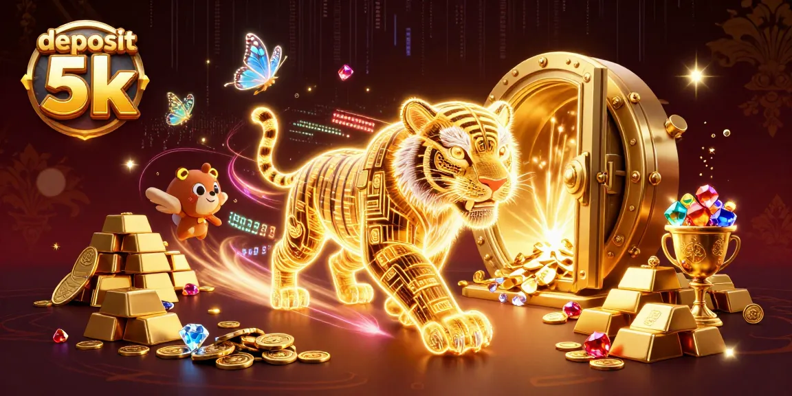 Experience thrilling gameplay at deposit 5k with a vibrant casino scene featuring dynamic treasures.
