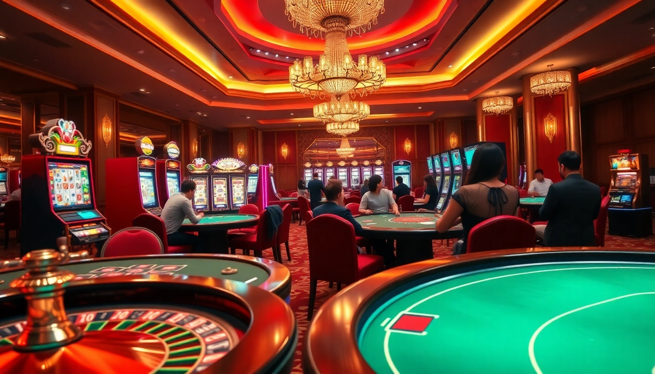 Experience excitement at the trang chủ okfun with vibrant casino games and thrilling atmosphere.