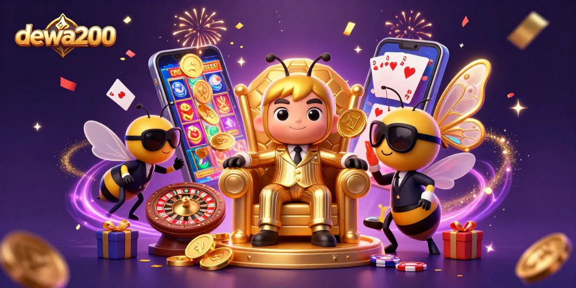 Menang besar di dewa200 dengan karakter kasino yang terjun dalam aksi slot menawan.