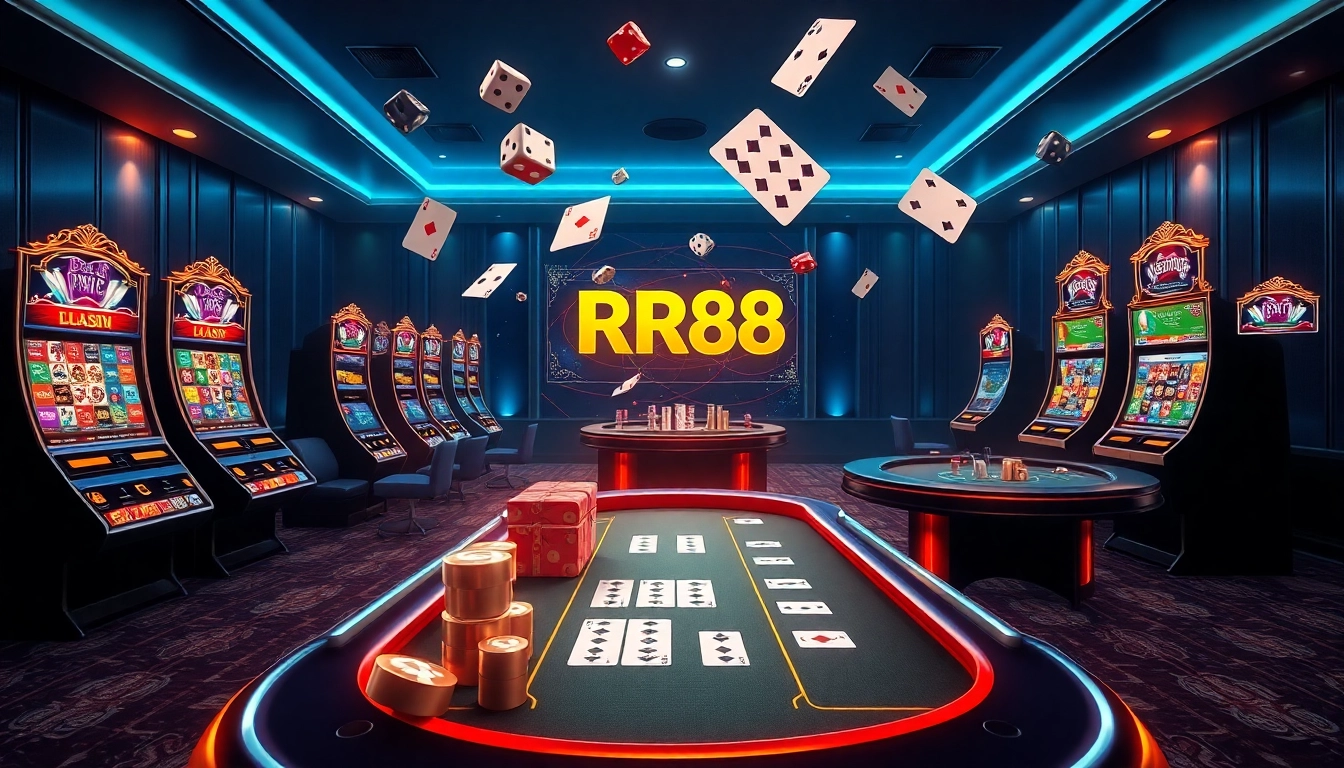 Experience the thrill of rr88 dang nhap with dynamic casino gaming elements and luxurious settings.