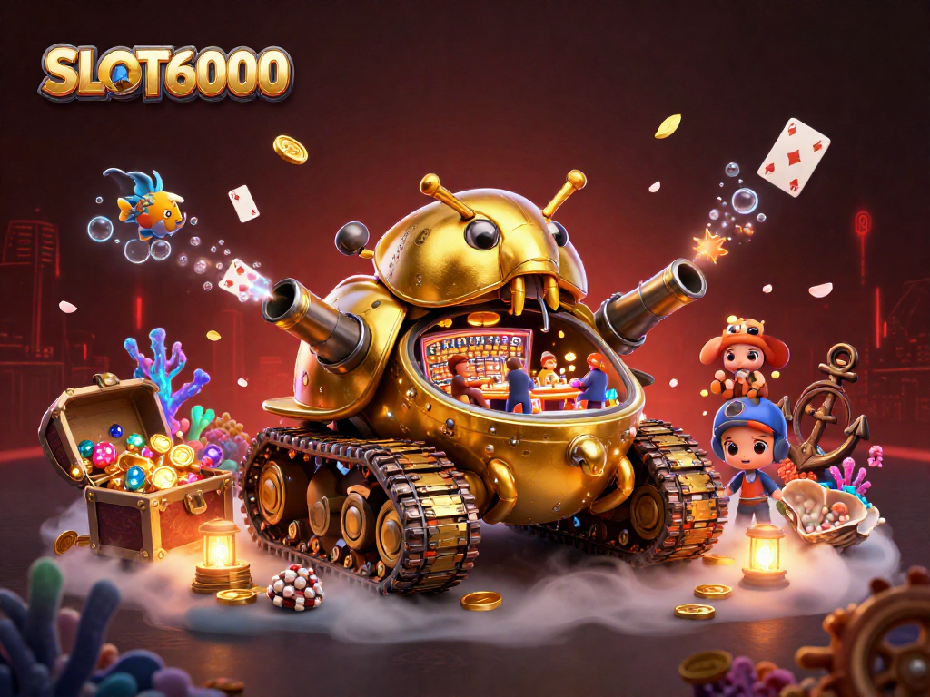 SLOT6000 menawarkan pengalaman kasino unik dengan mesin slot dan elemen menarik lainnya yang memperkaya permainan.