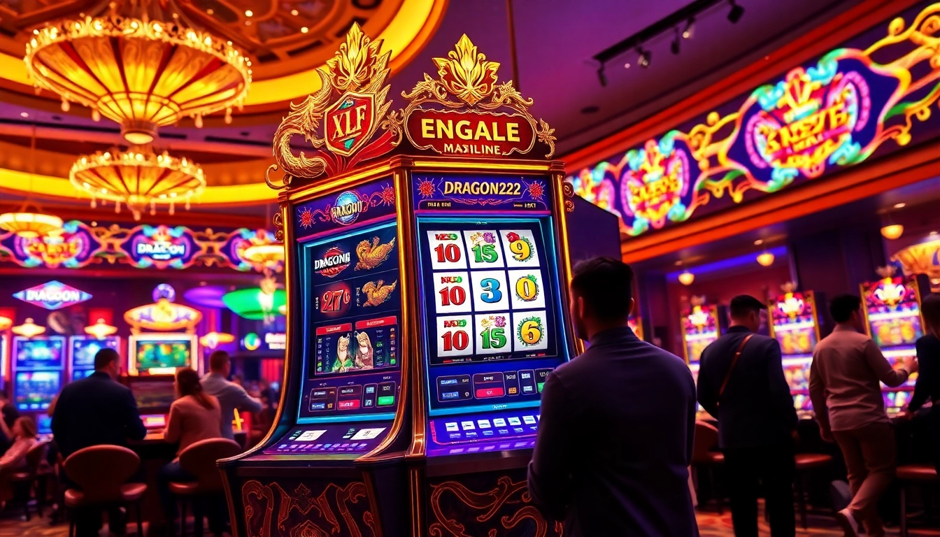 Tangkap keseruan bermain slot DRAGON222 dengan elemen visual yang berwarna dan menarik.