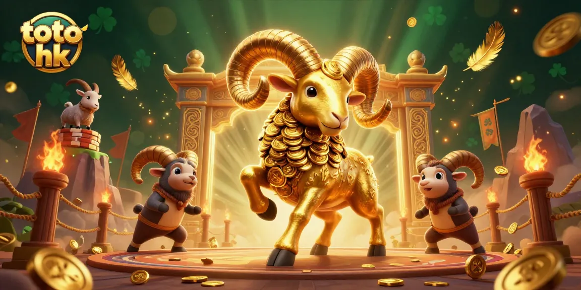 Toto hk memberikan pengalaman menyenangkan dengan simbol keberuntungan dan slot gacor bertema emas.