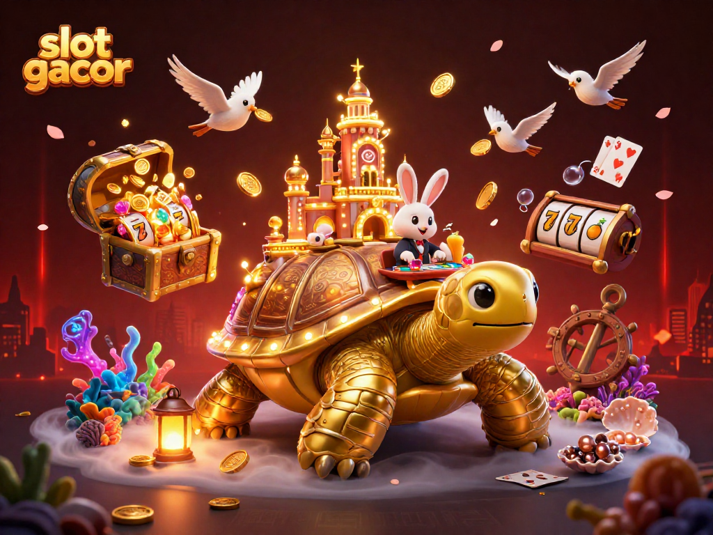 Menangkan pengalaman slot gacor dengan ilustrasi kasino 3D yang menakjubkan dan penuh warna.