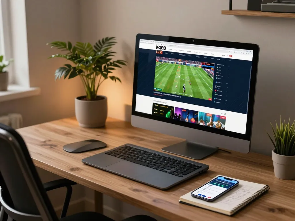 KQBD online scoring system displayed on a modern desktop, enhancing gaming strategy.