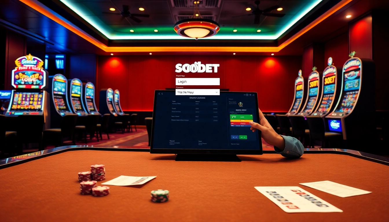 Experience the excitement of sbobet login terbaru in a vibrant online betting environment.
