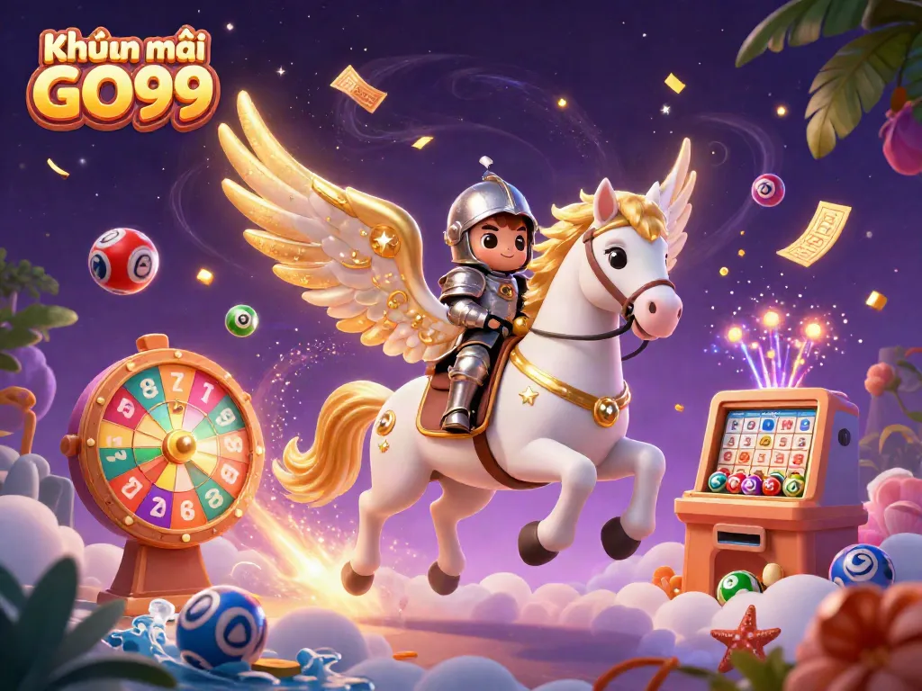 Engage in thrilling Khuyến mãi GO99 promotions with a magical 3D adventure featuring vibrant gaming elements.