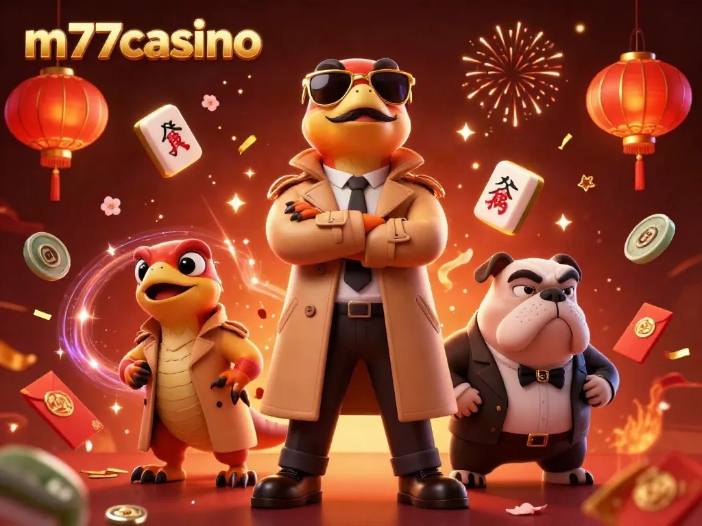 Rasakan keseruan m77casino dengan tiga raptor lucu menyamar di kasino VIP