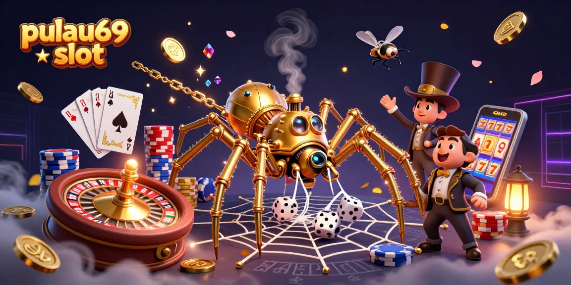 Experience pulau69 slot with exciting gameplay in a vibrant casino setting filled with treasures.