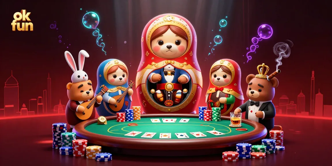 Experience the excitement with ok fun as colorful casino characters bring gaming to life!