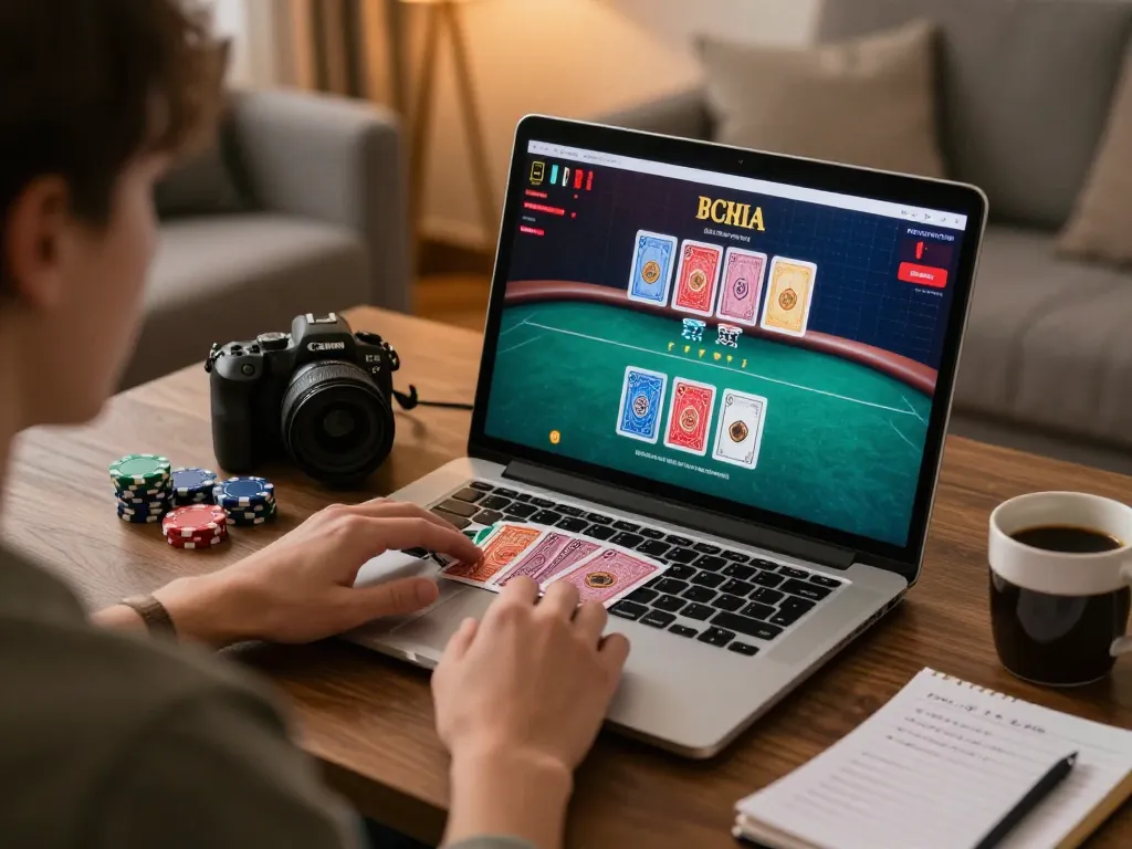 Engage in thrilling poker with nego77 online gaming setup showcasing immersive gameplay experience and strategy.