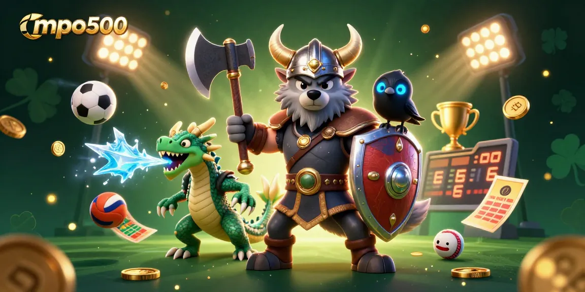 Seru bermain di mpo500 dengan karakter Viking, naga, dan elemen judi menarik.