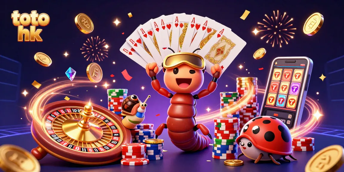 Mainkan toto hk dengan dealer millipede, chip besar, dan permainan kasino yang menarik.