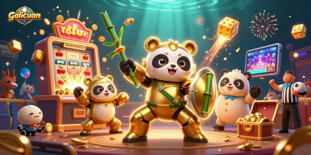 Galicuan memberikan pengalaman kasino yang mendebarkan dengan robot pertempuran unik dan jackpot slot menggila.