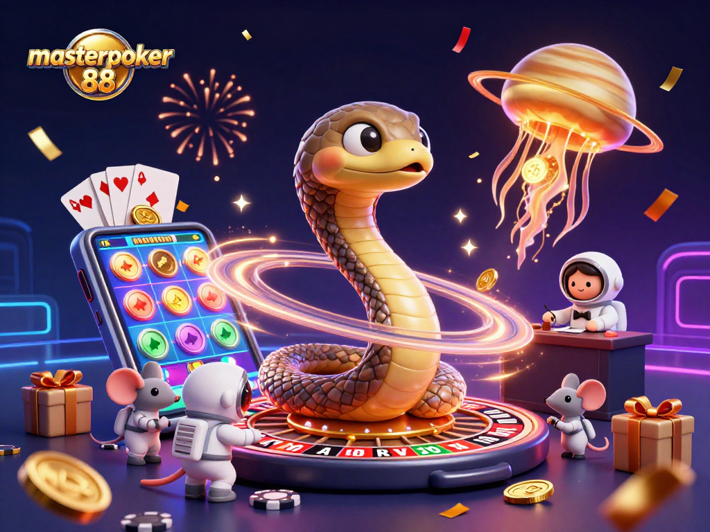 masterpoker 88 menguji keberuntungan dengan slot dan permainan kasino di luar angkasa
