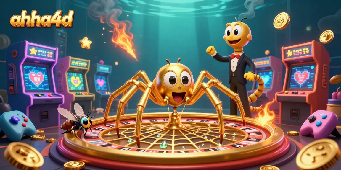 Experience exciting wins with ahha4d in this vibrant casino scene filled with dynamic gaming elements.
