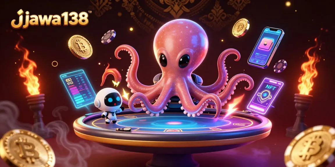 jawa138 menghadirkan suasana kasino luar angkasa dengan karakter 3D menarik yang berinteraksi di meja poker