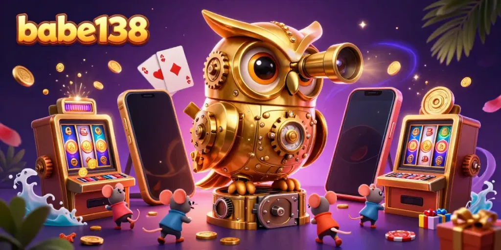 Babe138 menghadirkan permainan slot dengan peluang menang tinggi di ilustrasi yang menggembirakan.