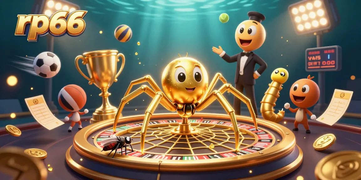 Spin the roulette wheel with rp66 and watch the action unfold in this vibrant casino scene.