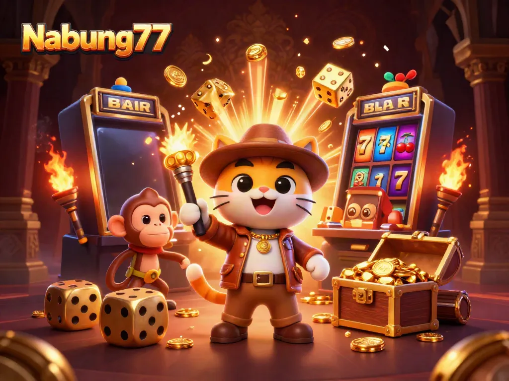 Mainkan game slot menarik di Nabung77 dengan petualangan eksotis dan jackpot berkilau.