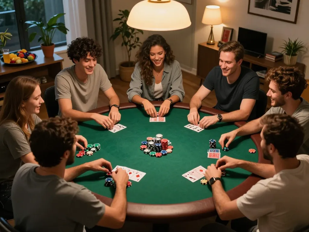 Amati pola perilaku digital di Mahjong Ways 2 saat pemain berinteraksi dalam permainan poker rumahan yang meriah.