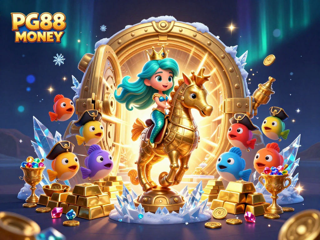 Experience thrilling slots at PG88 MONEY with vibrant visuals and captivating characters.
