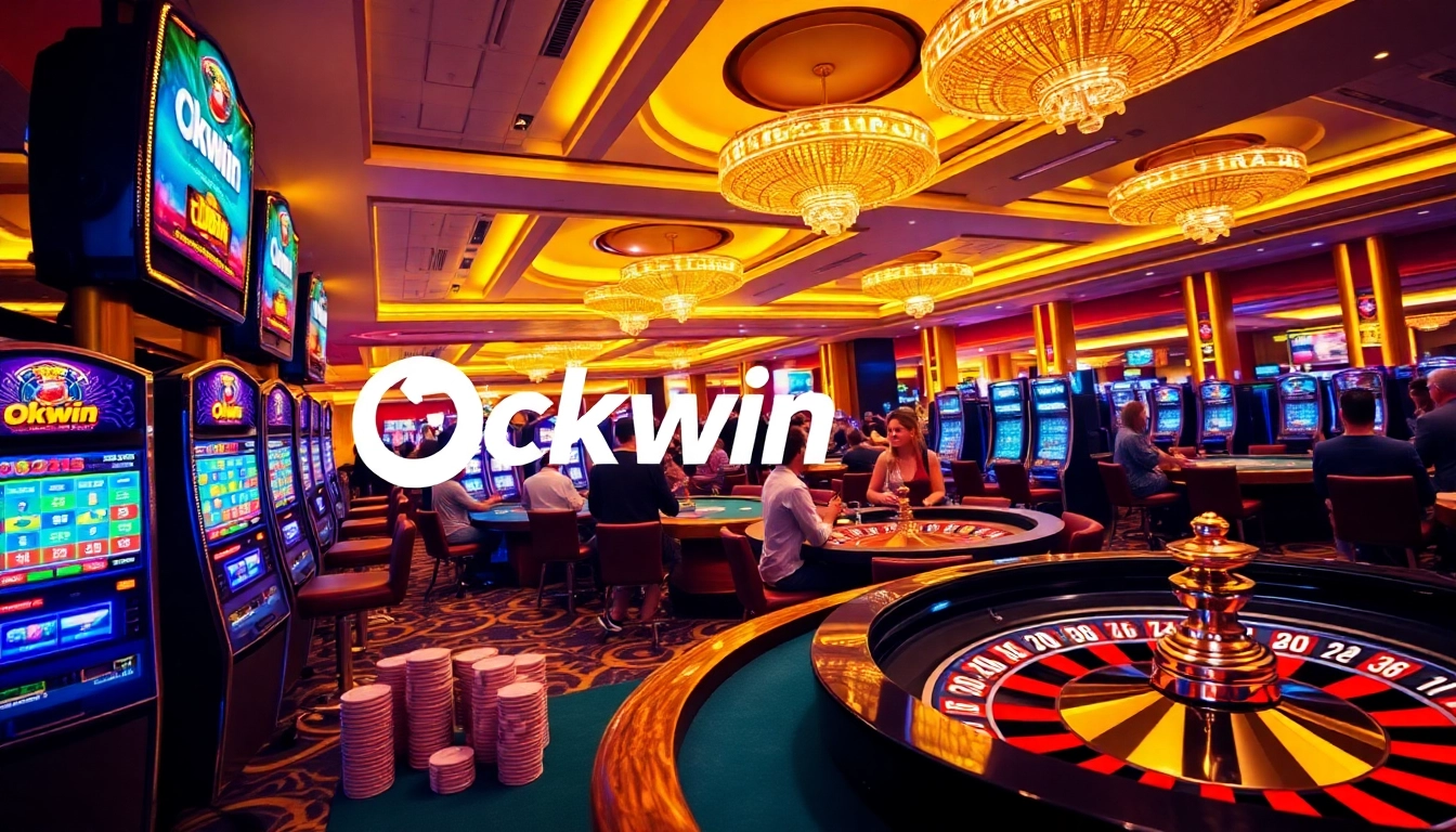 Experience luxury at Okwin casino with dynamic gameplay, vibrant tables, and thrilling jackpots.