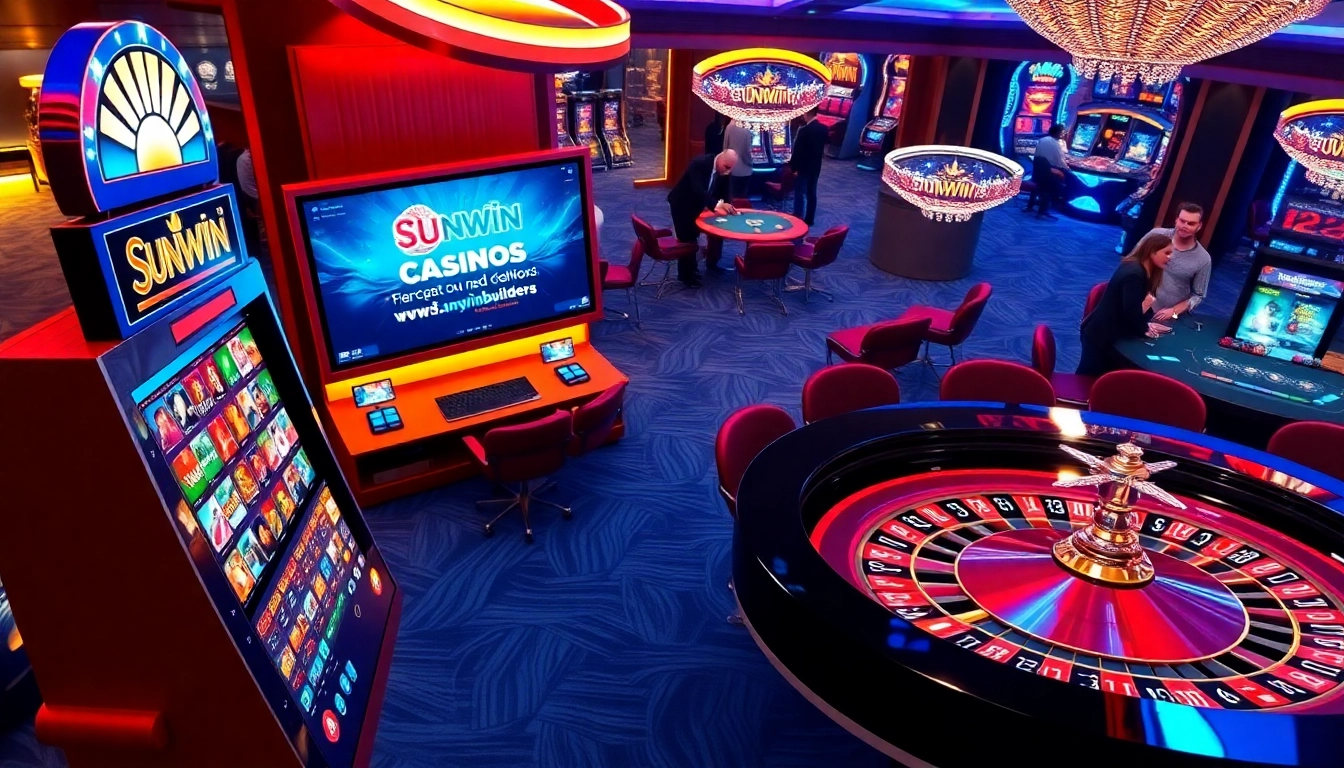 Experience top-tier gambling with exclusive features at https://sunwin.builders/, showcasing vibrant slot machines and thrilling poker challenges.