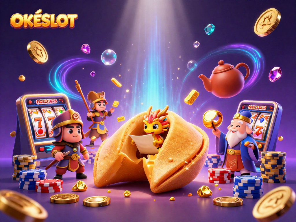 Mainkan slot di OKESLOT dengan keberuntungan dan bonus menarik saat bermain.
