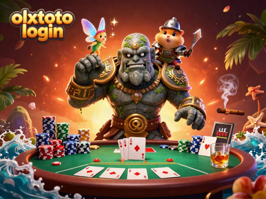 Engage in the exciting treasure-hunting journey of olxtoto login with the captivating golem, fairy, and hamster knight.