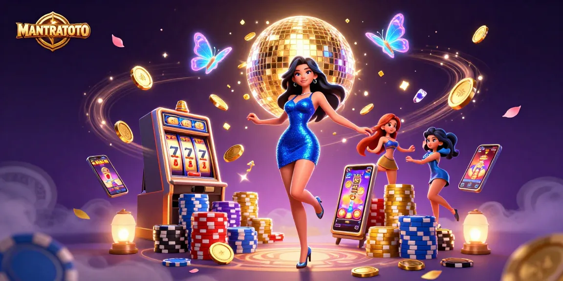 Spin the reels and feel the magic with MANTRATOTO’s vibrant slot gaming scene full of action!