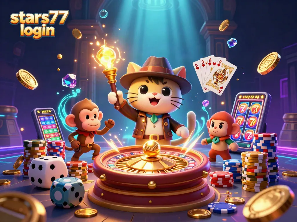 Permainan menarik melalui stars77 login untuk menang taruhan dalam pengalaman kasino yang seru.